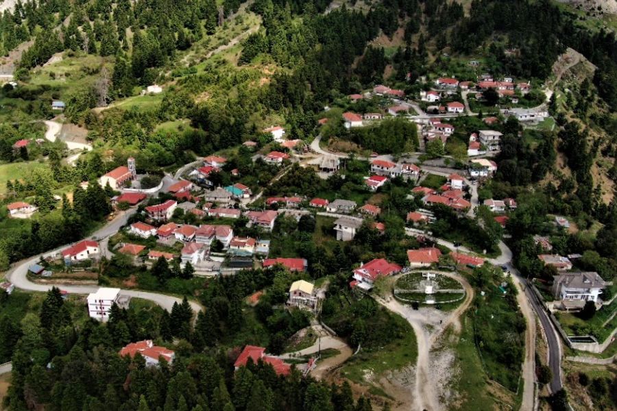 Χελώνα - Το χωριό μας από ψηλά - Μαϊος 2023